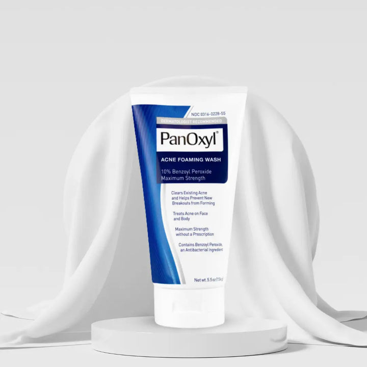 PanOxyl Acne Foaming Wash Benzoyl Peroxide 10% Net Wt 5.5 Oz (156)