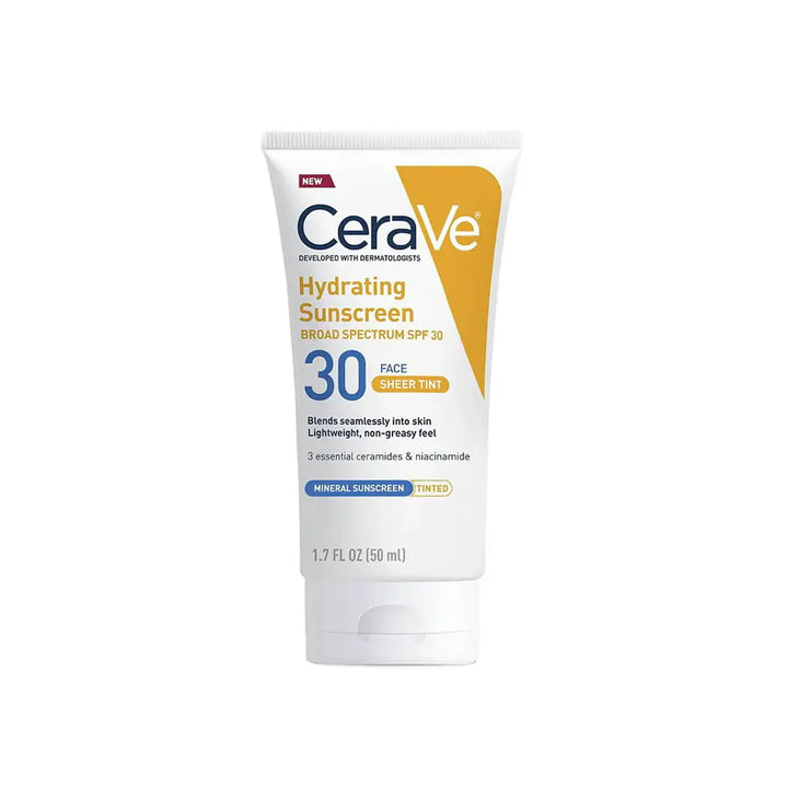 CeraVe - Hydrating Mineral Sunscreen SPF 30 Face Sheer Tint - 50ML