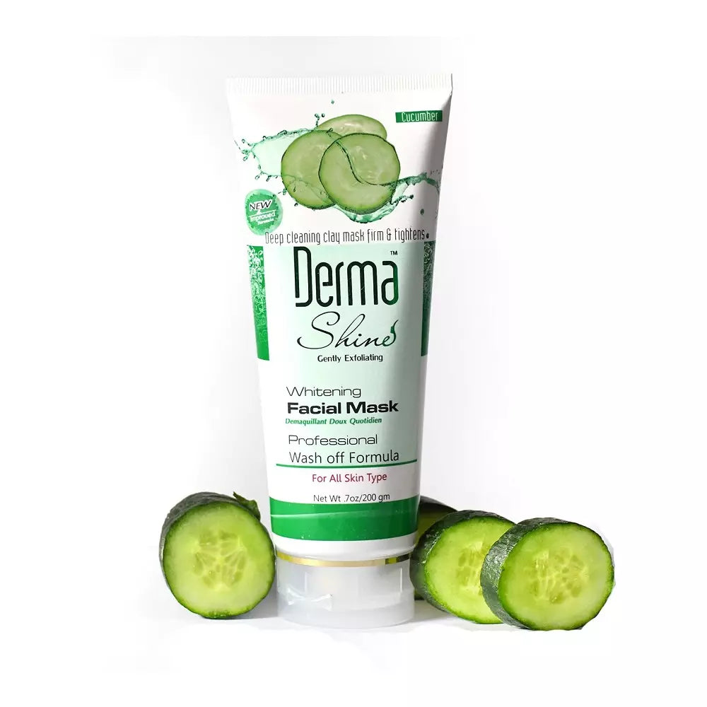 Derma Shine Hydrating Cucumber Facial Mask 200G