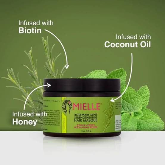 Mielle Rosemary Mint Strengthening Hair Masque 340g