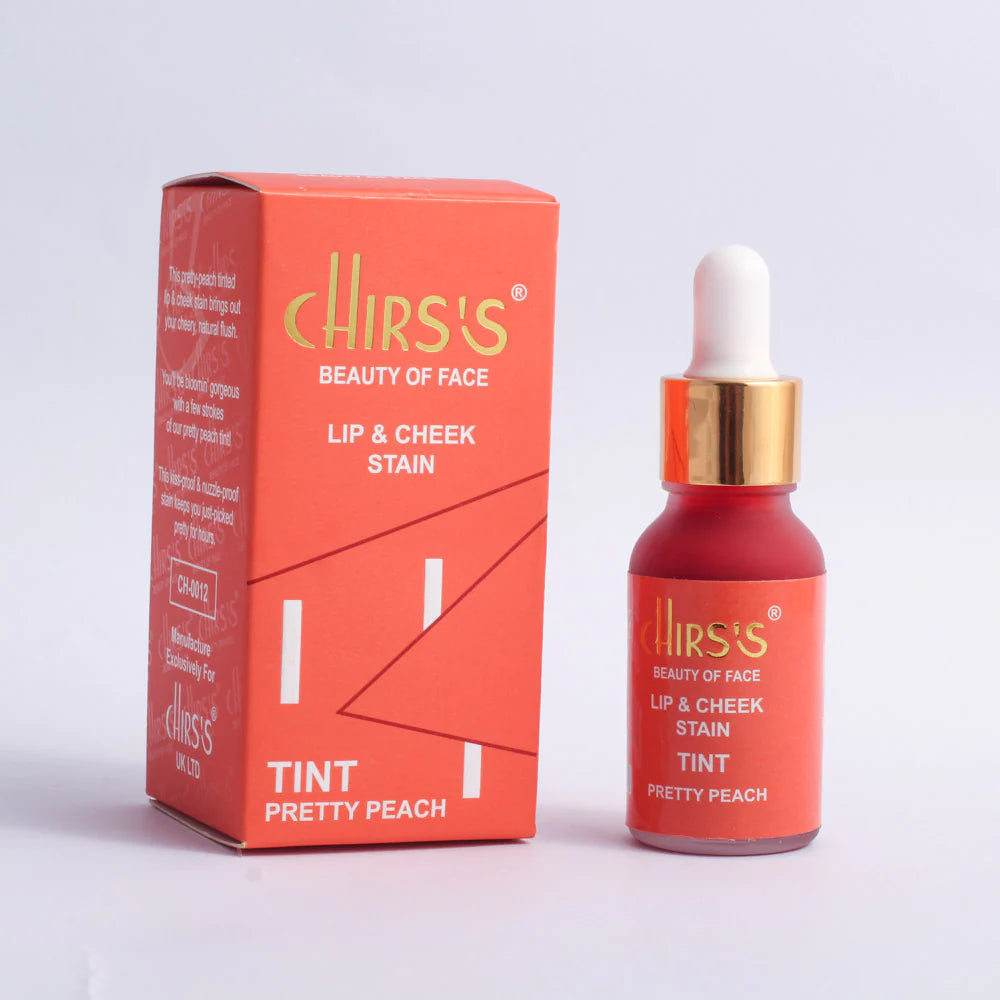 Chirs's Lips & Cheek Stain Tint -Pretty Peach