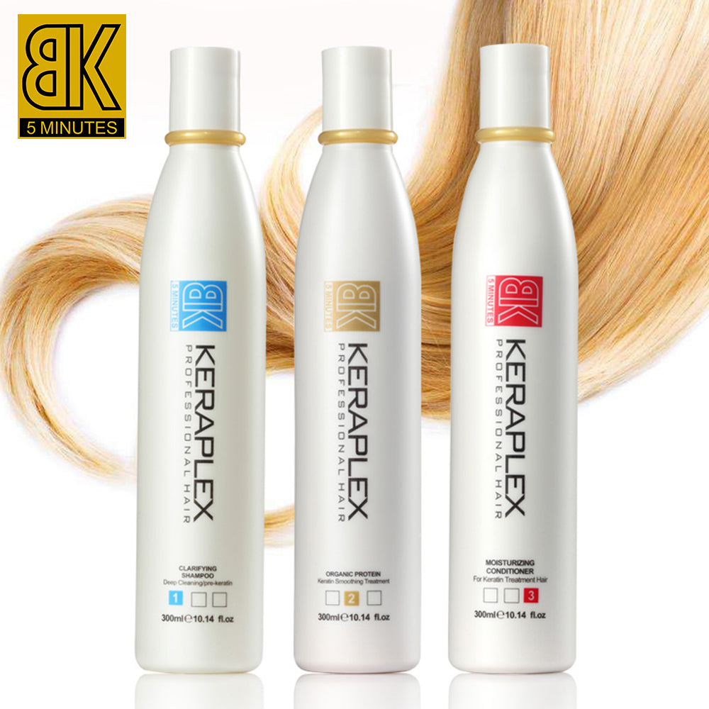 BK Keraplex Professional Brazilian Keratin Hair Treatment 300*3ML