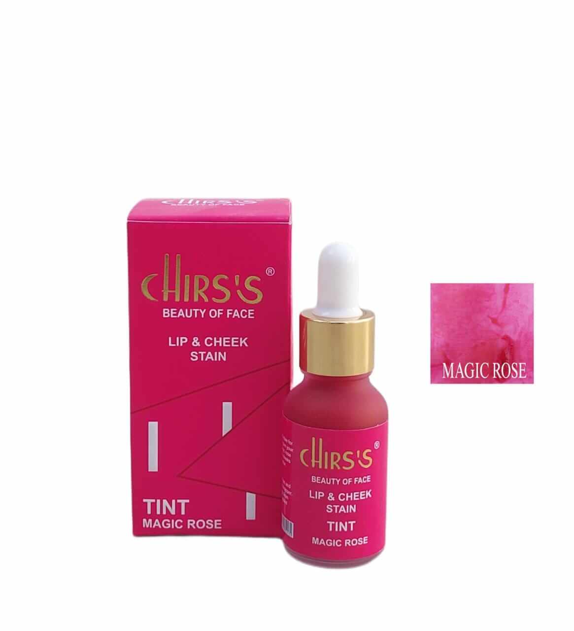 Chirs's Lips & Cheek Stain Tint (Magic Rose)