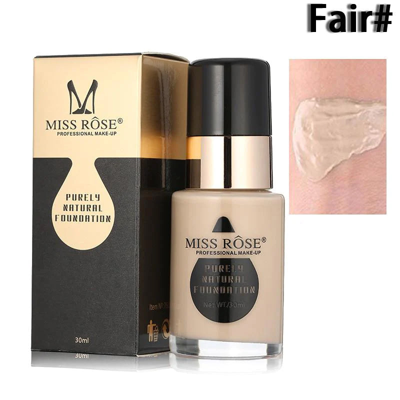 MISS ROSE Purely Natural Foundation Fair 30ML