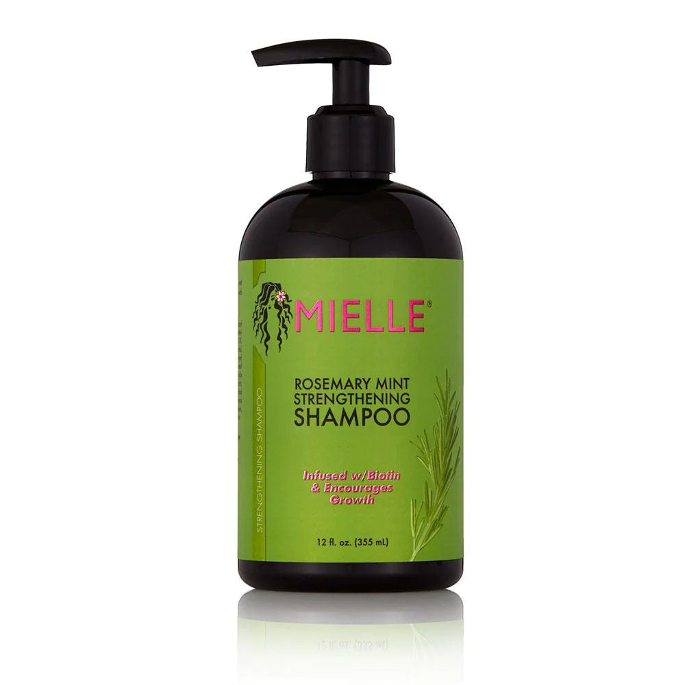 Mielle Organics Rosemary Mint Strengthening Shampoo Infused With Biotin-355ml