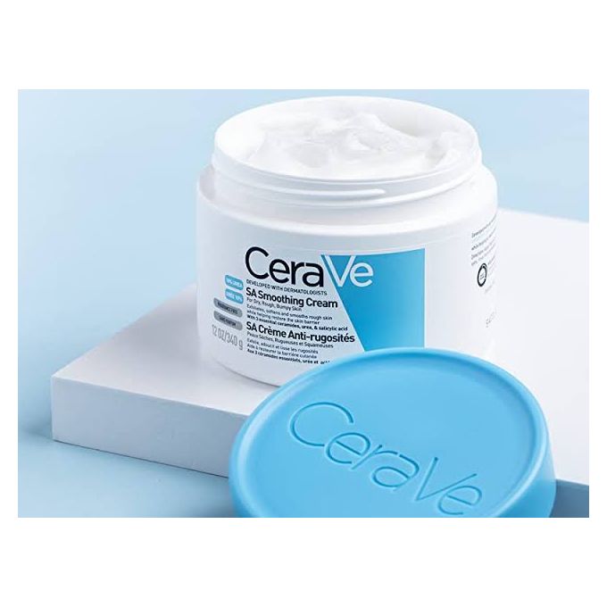 CeraVe SA Smoothing Cream for Dry, Rough, Bumpy Skin 340g