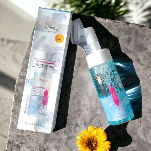 Chirs's Nicotinamide Face Wash Whitening & Brightening Cleansing Mousse 150ml