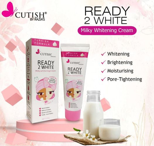 Cutish Ready 2 White Milky Whitening Cream 120G