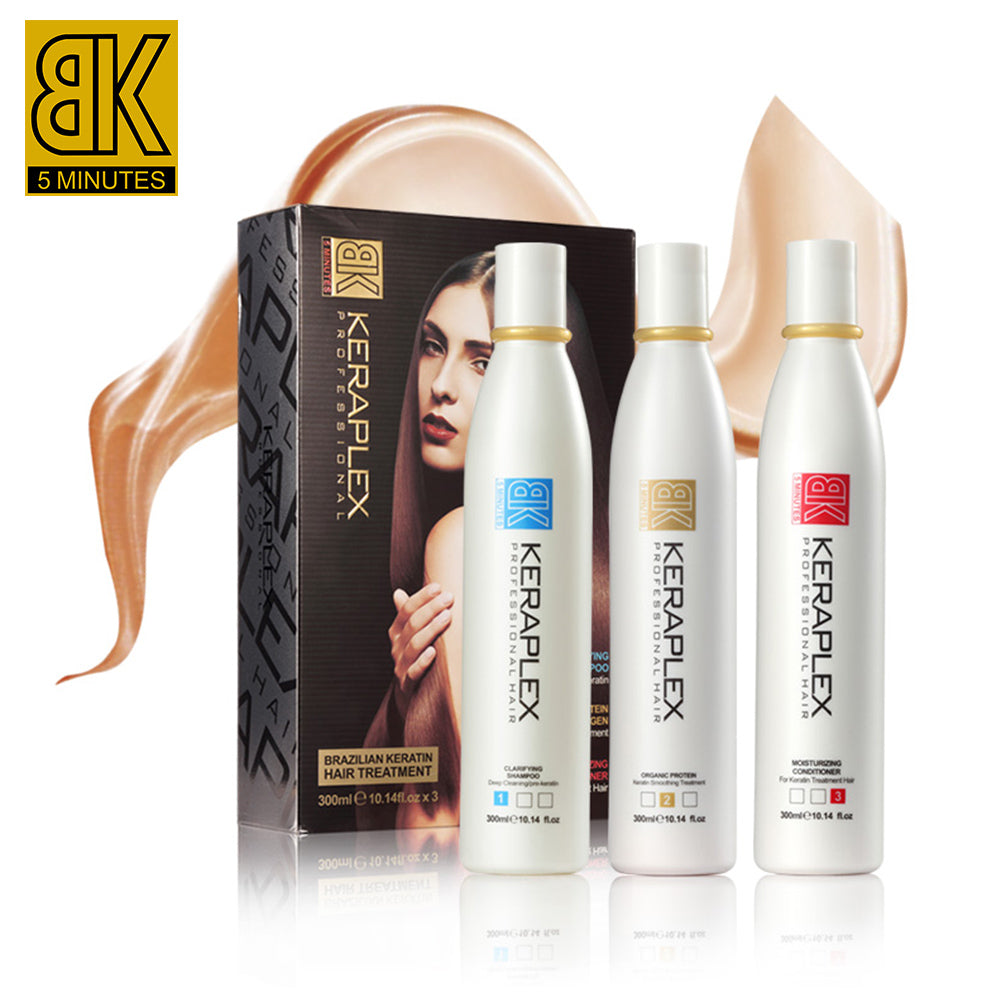 BK Keraplex Professional Brazilian Keratin Hair Treatment 300*3ML