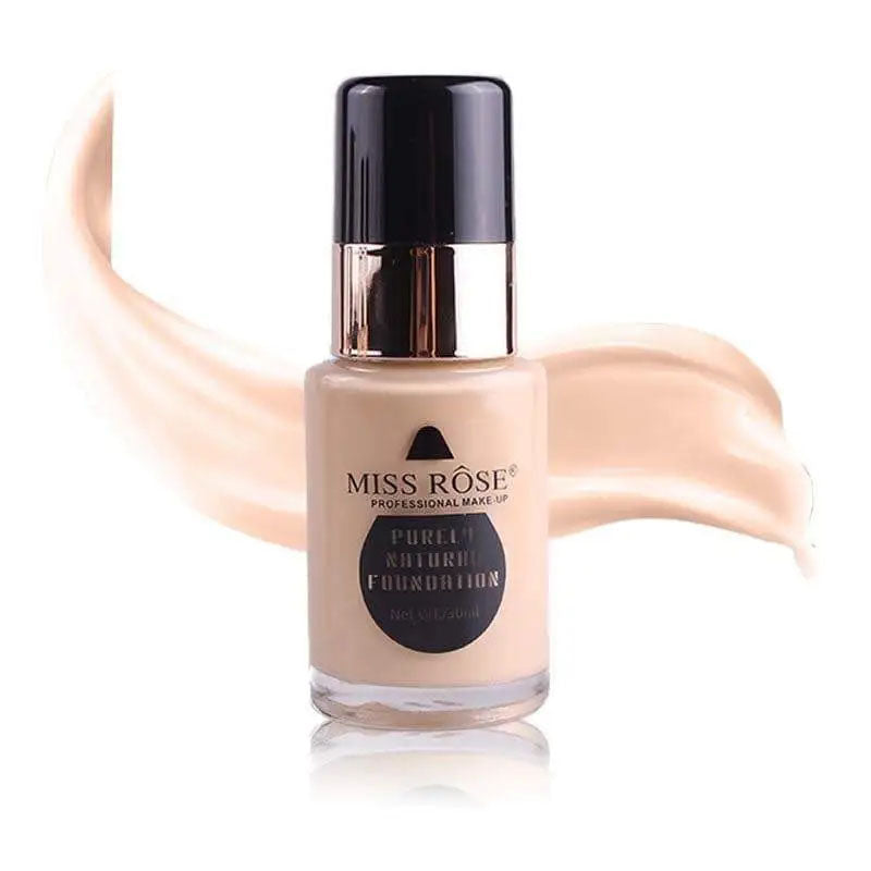 MISS ROSE Purely Natural Foundation 30ML Beige 4