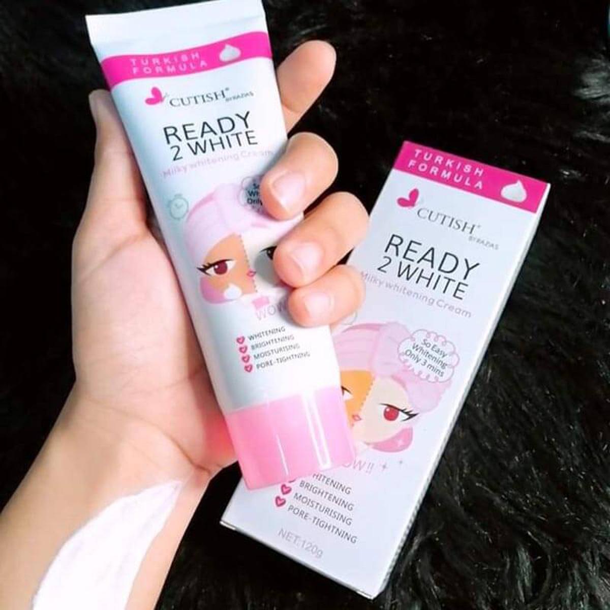 Cutish Ready 2 White Milky Whitening Cream 120G