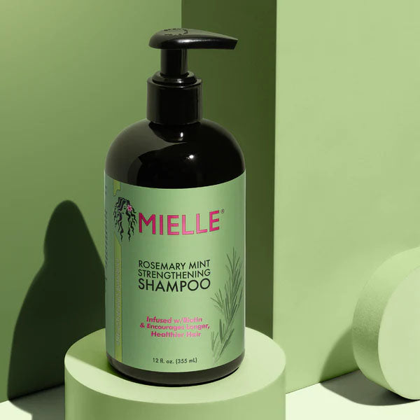 Mielle Organics Rosemary Mint Strengthening Shampoo Infused With Biotin-355ml
