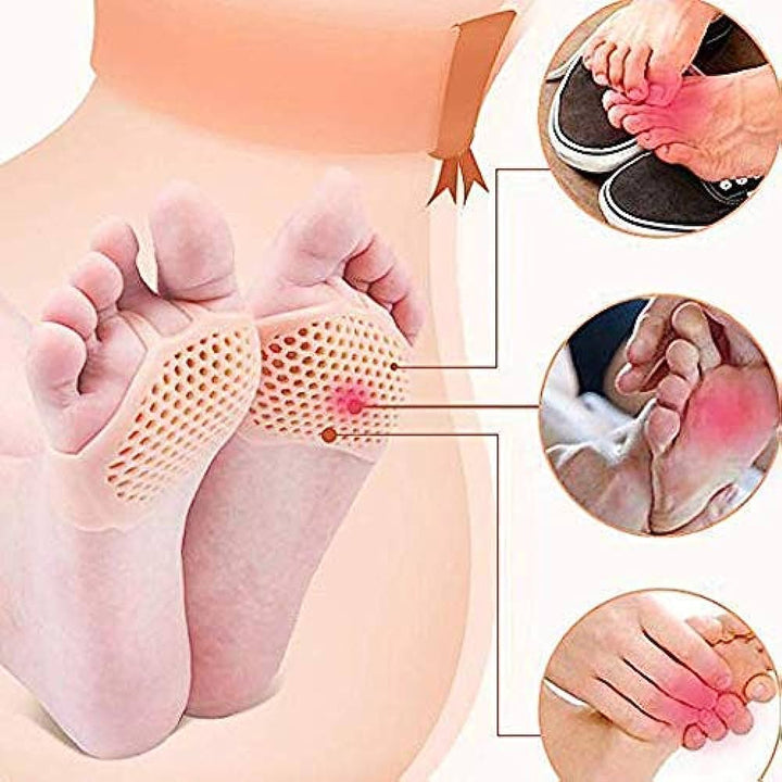 Silicone Forefoot Pads Pain Relief Shoes Foot Care