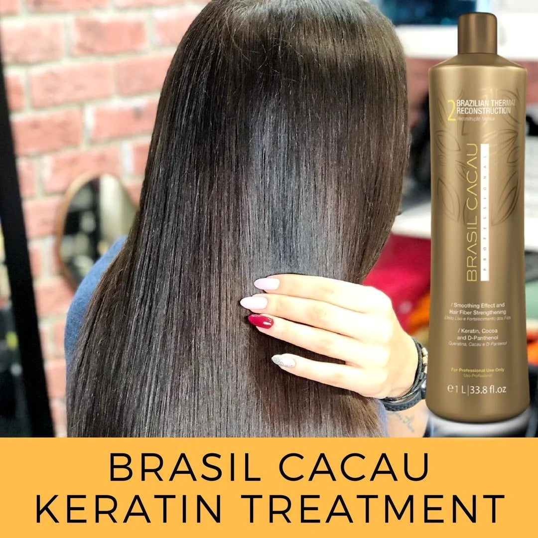 Brasil Cacau Brazilian Keratin Treatment Kit Step 1-2-3 (1000x3ml)