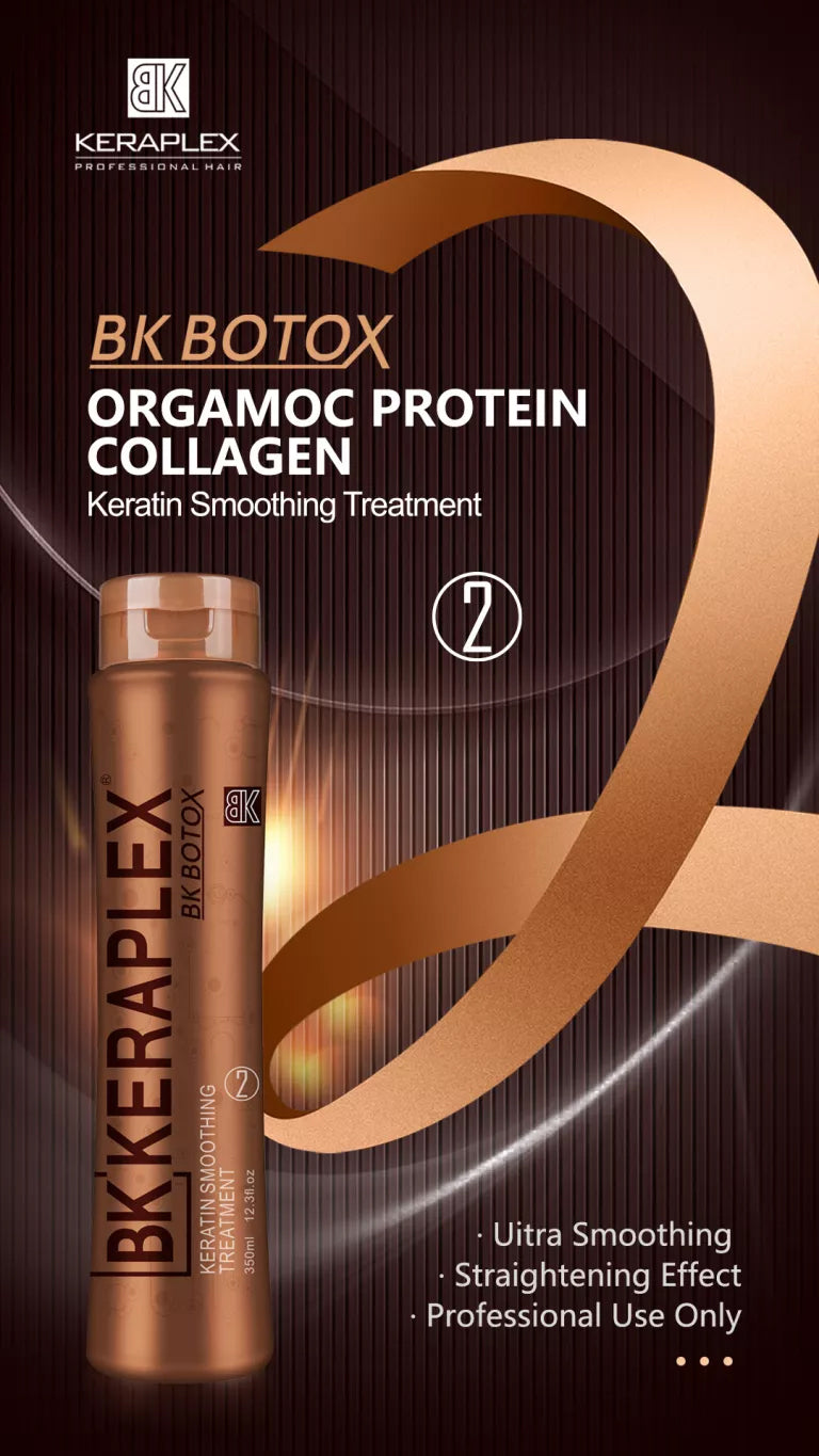 BK Keraplex Botox Keratin Treatment Brazilian Kit Each 350*3ML
