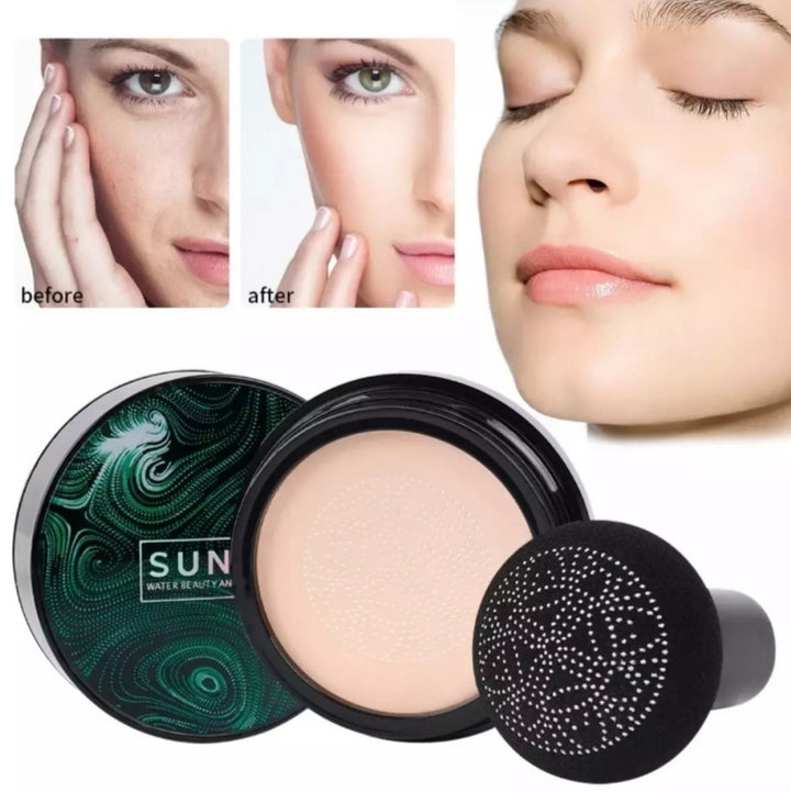 Sunisa Foundation Base Waterproof Mushroom Head Air Cushion Bb Cream Nude Liquid Foundations Cc Cream 20g