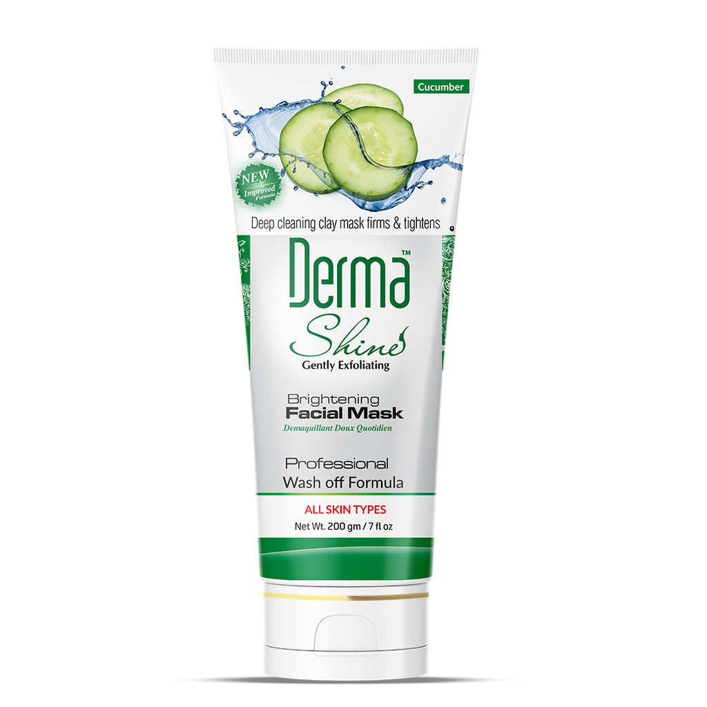 Derma Shine Hydrating Cucumber Facial Mask 200G