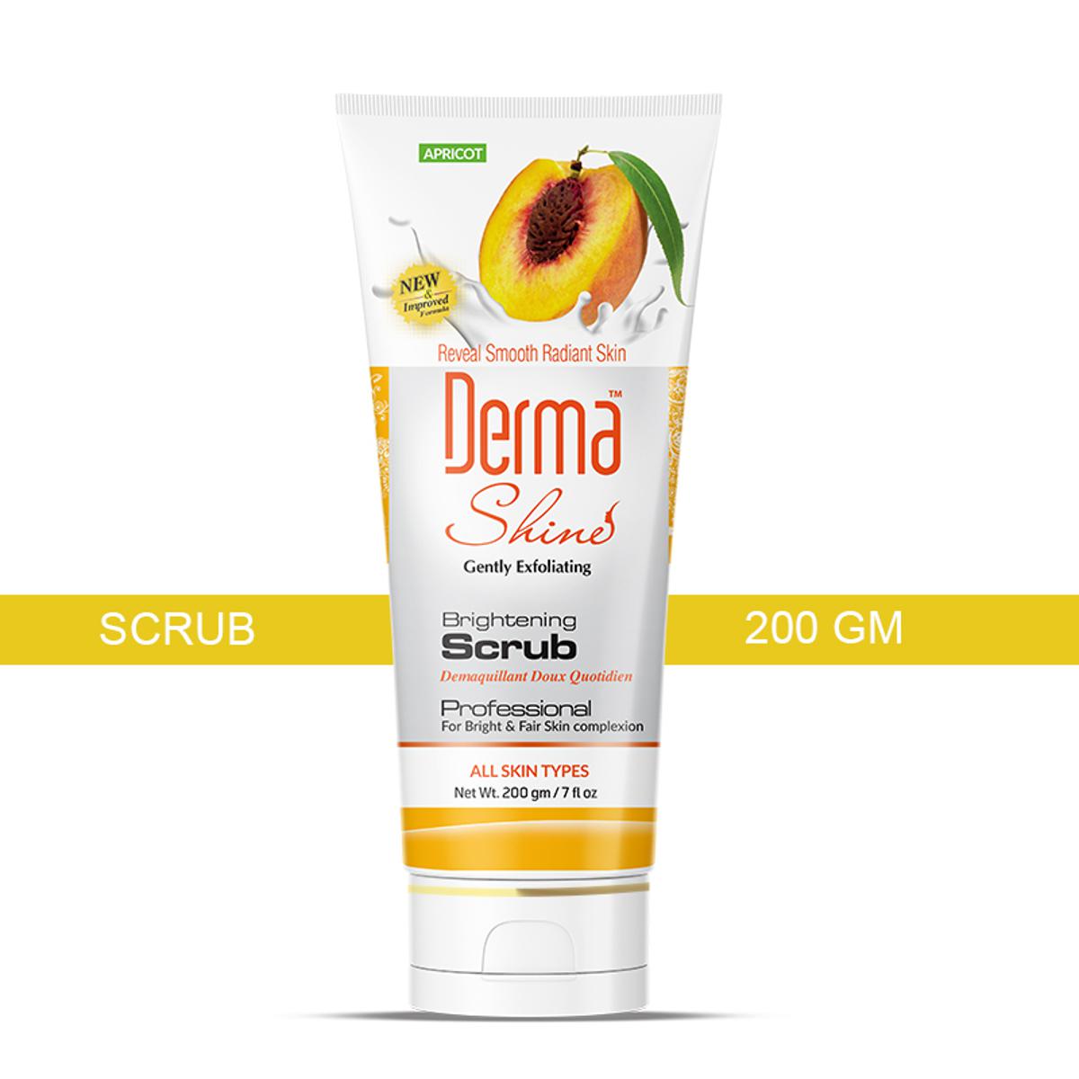 Derma Shine Apricot Scrub | Facial Kit 200G